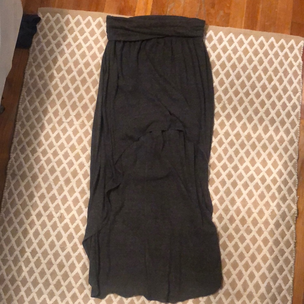 Topshop hi-Lo maxi skirt